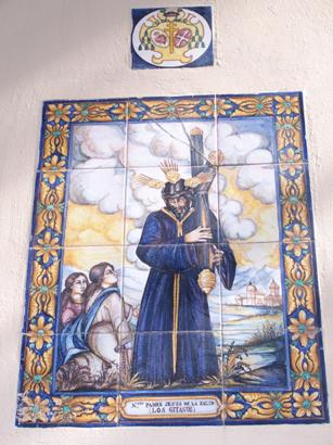 Azulejo de la 8� estaci�n 